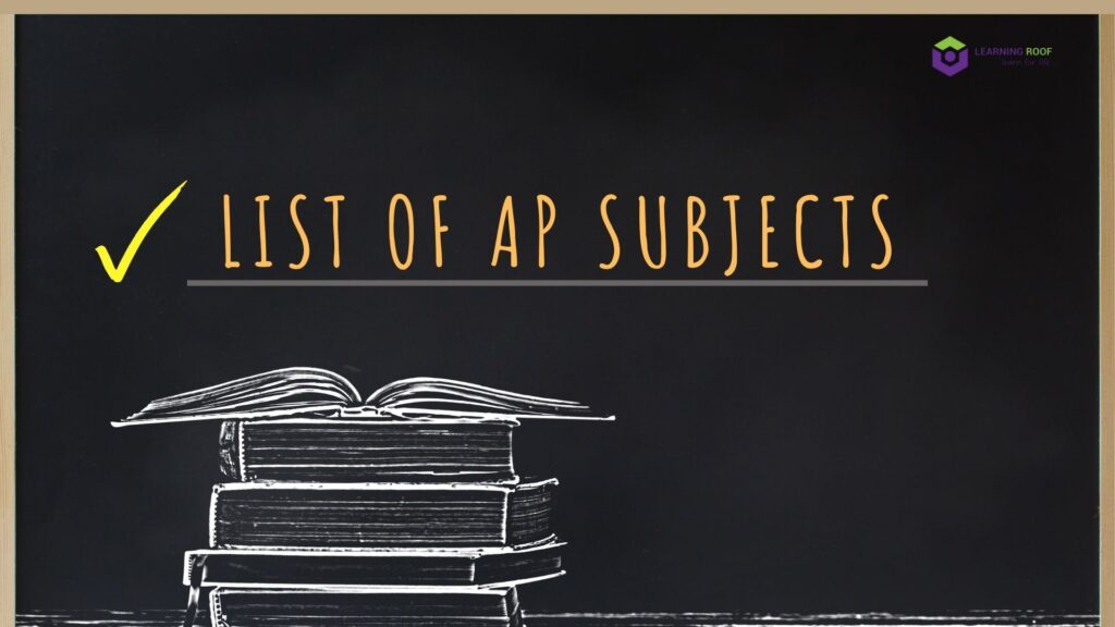 list of AP subjects